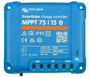 Victron Solární regulátor SmartSolar 75/15 MPPT / 15A / 75V / Bluetooth / VE.Direct