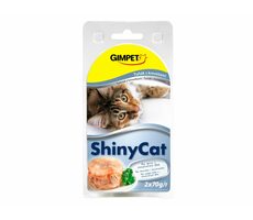 GIMBORN Gimpet ShinyCat tuňák+krevety konzerva 2x70g