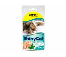 GIMBORN Gimpet ShinyCat krevety+kuřecí konzerva 2x70g
