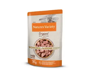 Nature´s variety original pro kočky s kuřecím a husou 70g / Kapsička pro kočky