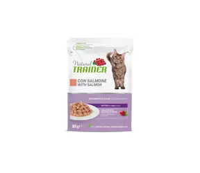 Natural Trainer Cat MATURE losos 85 g / Kapsička pro kočky