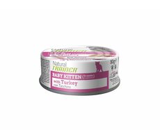 Natural Trainer Cat BABY KITTEN krůta 80 g / Konzerva pro kočky
