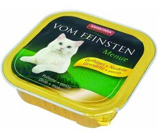 Animonda Vom Feinsten Menue paštika pro kočky drůbeží+těstoviny 150g