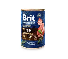 Brit Premium by Nature Pork with Trachea 400g / Konzerva pro psy