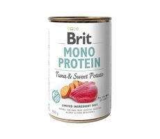 Brit Mono Protein Tuna & Sweet Potato 400g / Konzerva pro psy