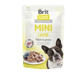 Brit Care Mini Lamb fillets in gravy 85g / Kapsička pro psy
