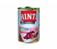 Finnern Rinti Junior konzerva pro psy hovězí 400g