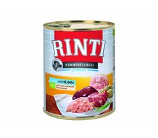 Finnern Rinti Junior konzerva pro psy kuře 800g