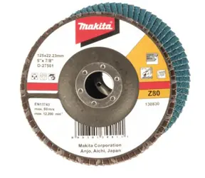 Makita D-27501 / brusný lamelový kotouč 125 mm Z60
