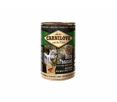 Carnilove Wild Meat Duck & Pheasant 400g / Konzerva pro psy