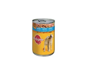 Pedigree Junior s kuřecím masem v želé 400g / Konzerva pro psy