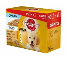 Pedigree kapsička 12 pack junior v želé 1200g  / kapsička pro psy