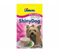 GIMBORN ShinyDog konzerva kuřecí+tuňák 2x85g / Konzerva pro psy