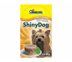 GIMBORN ShinyDog konzerva tuňák+hovězí 2x85g / Konzerva pro psy