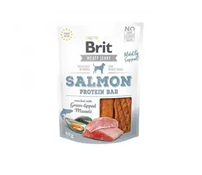 Brit Jerky Salmon Protein Bar 80g