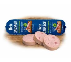 Brit Sausage Chicken & Venison 800g / Salám pro psy