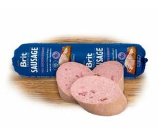 Brit Sausage Chicken& Rabbit 800g / Salám pro psy