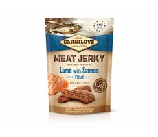 Carnilove Jerky jehněčí filet s lososem 100 g