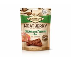 Carnilove Jerky kuřecí tyčinka s bažantem  100 g