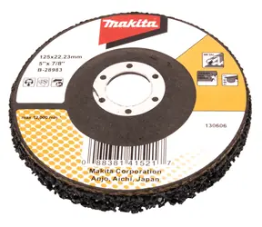 Makita B-28983 / vybrušovací kotouč na jemné broušení kovu / 125x22.23mm