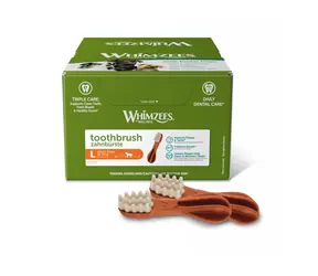 Whimzees zubní kartáček L 30x60g / Dentální pamlsky pro psy