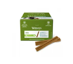 Whimzees stix XL 30x120g / Dentální pamlsky pro psy
