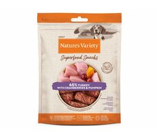 Nature's Variety superfood snack krůtí 85g / Pamlsky pro psy