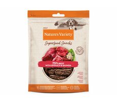 Natures variety superfood snack hovězí 85g / Pamlsky pro psy