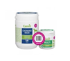 Canvit Chondro Maxi pro psy 500g + Canvit Multi pro psy 100 g zdarma / Doplňek stravy pro klouby psů