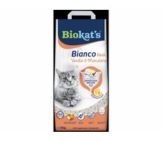Biokat's BIANCO FRESH vanilka a mandarinka Podestýlka 10kg