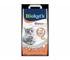 Biokat's Bianco Fresh vanilka a mandarinka Podestýlka 5kg