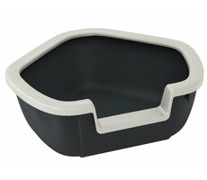 Ferplast WC DAMA / 57.5 x 51.5 x 22 cm a snížený vchod 14.5 cm na výšku