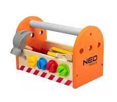 NEO TOOLS GD022 / Dřevěná sada nářadí prod děti 