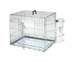Rozbaleno - Karlie Drátěná klec dva vchody 77x47x54cm / rozbaleno
