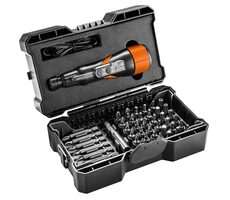 NEO TOOLS 04-200 / Aku šroubovák se sadou bitů / 3.6V / Li-Ion / Energy+ / micro-USB
