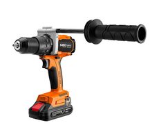 NEO TOOLS 04-616 /  Aku šroubovák vrtací s příklepem / 18V / Energy+ / Li-Ion / bez aku