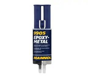 MANNOL Epoxy-Metal černá/šedá / Epoxidové lepidlo