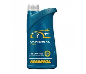 MANNOL Universal 15W-40 1 l / Celoročný univerzálny motorový olej