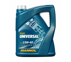 MANNOL Universal 15W-40 5 l / Celoročný univerzálny motorový olej