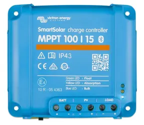 Victron Solární regulátor SmartSolar 100/15 MPPT / 100A / 15V / Bluetooth / Ve.direct