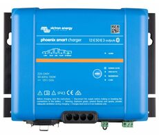 Victron Phoenix Smart IP43 chytrá nabíječka baterií 12V/50A / 3x výstup / Bluetooth / VE.Direct