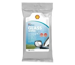 Shell Glass Wipes 20ks / Ubrousky na čištění skla