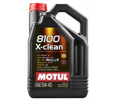 MOTUL 8100 X-CLEAN 5W-40 4l / Syntetický motorový olej 