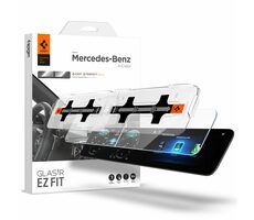 Spigen EZ Fit Crystal Clear ochranné sklo pro displej Mercedes Benz A-Class 2021/2020