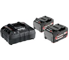 Metabo Basic-Set 2x 4.0Ah / Akumulátory s nabíječkou / 18V / 4 Ah / LiPo