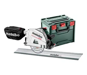 Metabo KT 66 BL + FS 160 / Kotoučová pila s vodící lištou / 1200W / Průměr 165 mm / 5000 ot-min