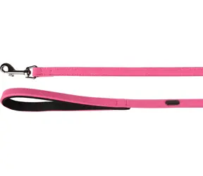 Flamingo Leza Vodítko s neoprenovým polstrováním růžová 130x1.5cm