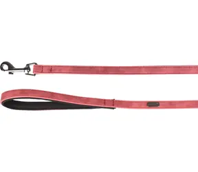 Flamingo Delu Vodítko s neoprenovým polstrováním červená 130x1.5cm
