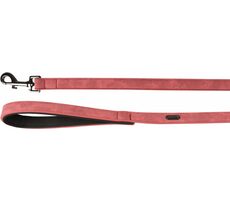 Flamingo Delu Vodítko s neoprenovým polstrováním červená 100x2cm