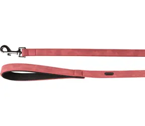Flamingo Delu Vodítko s neoprenovým polstrováním červená 130x2cm